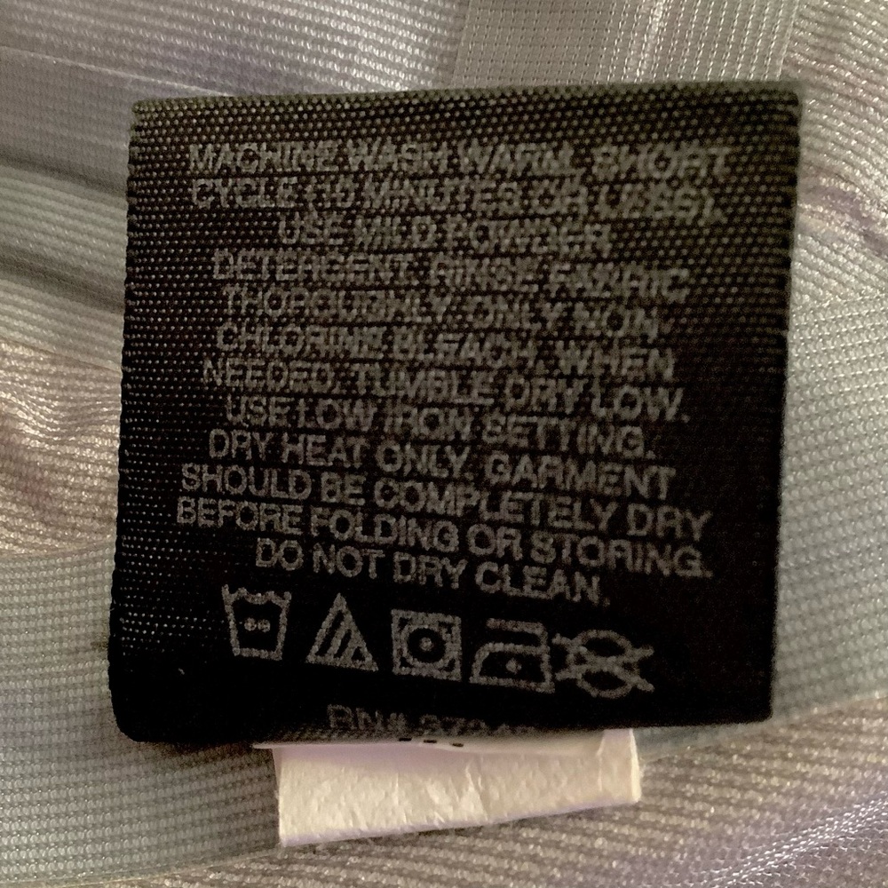 Rei E1 Elements Dark Red & Black Tech XL Waterproof Rain Jacket Removable Hood - Picture 11 of 16